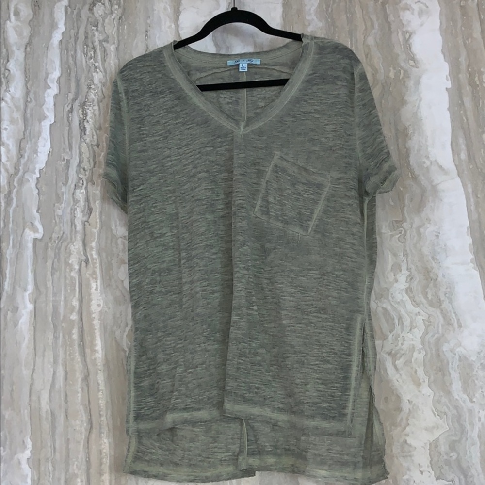 Olive Green Tee